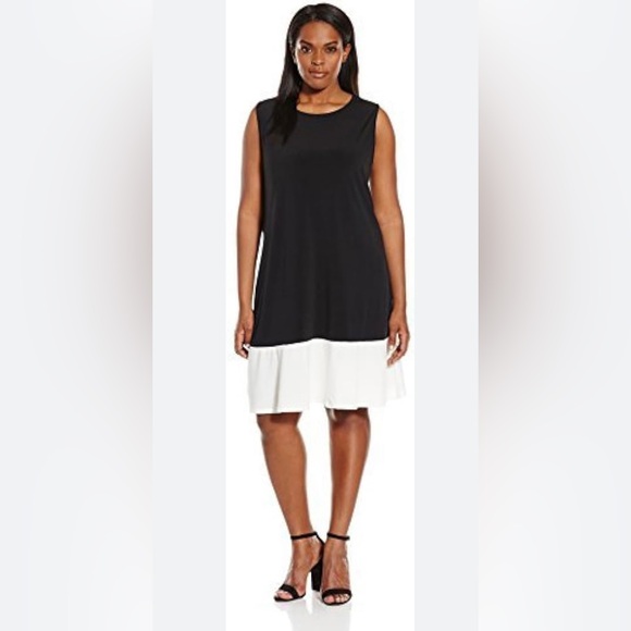 TIANA B. Sleeveless Black and White Women's Top small - Picture 1 of 9